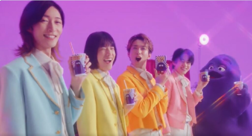 モナキ×マクドナルドのコラボ実現　デビュー直後の異例起用にファン騒然