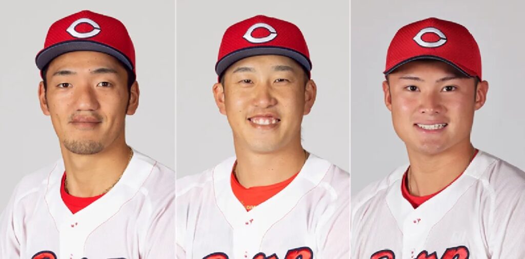 【ゾンビたばこ】売人&羽月隆太郎とともに広島カープの矢野雅哉、小園海斗、田村俊介の姿 「FLASH」のスクープ写真にファン衝撃